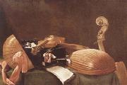 Still Life with Musical Insteruments (mk08) BASCHENIS, Evaristo